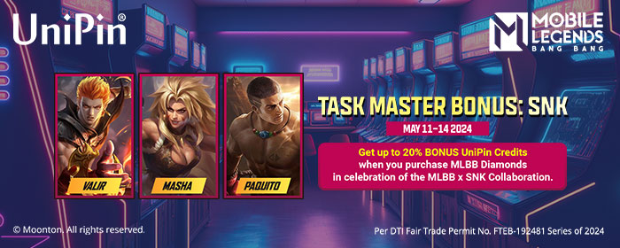 Task Master Bonus: SNK  (PH)